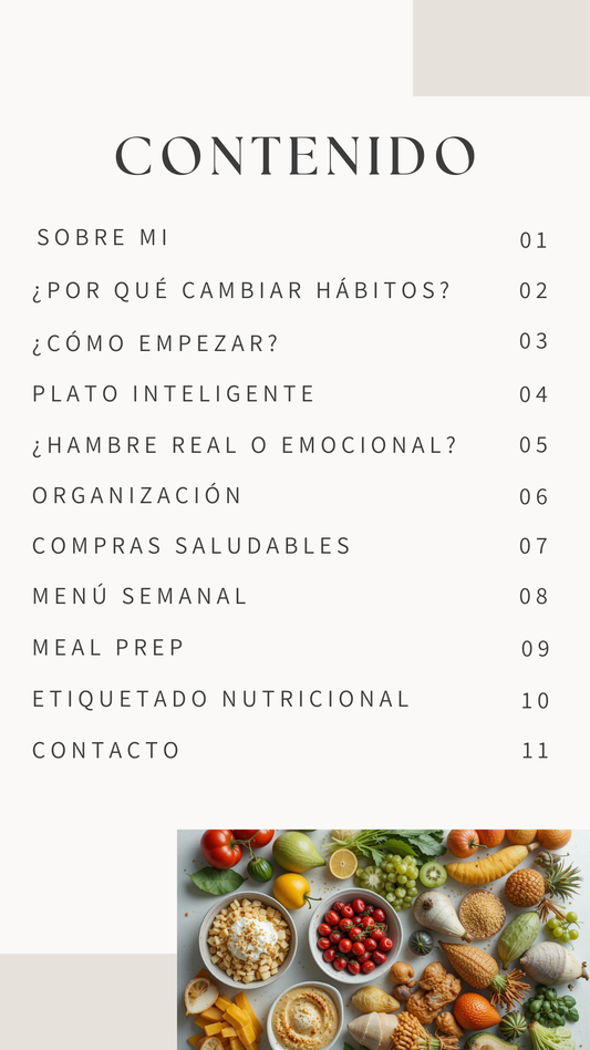 Guía para Cambiar Hábitos Alimentarios – Comé mejor sin dietas restrictivas