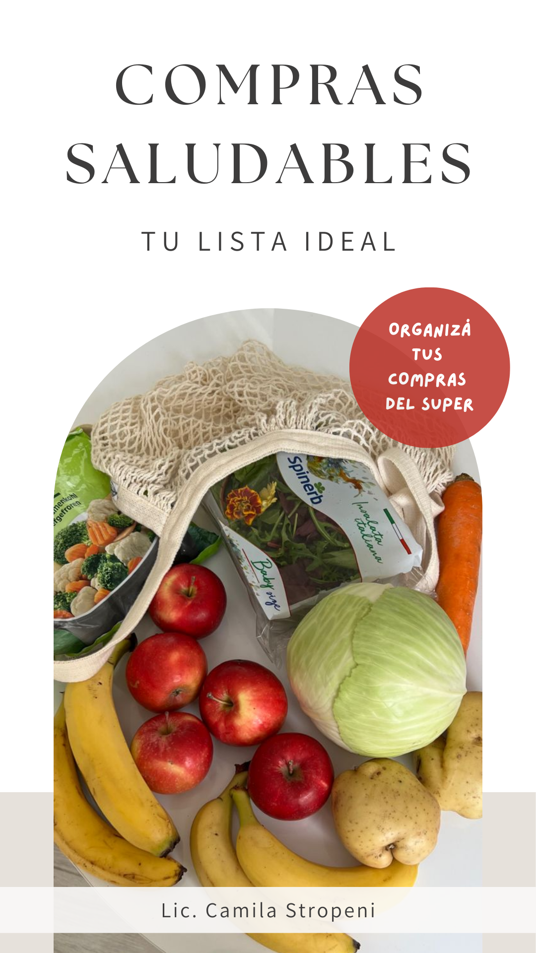 Guía de Compras Saludables – Lista práctica para organizar tu alimentación