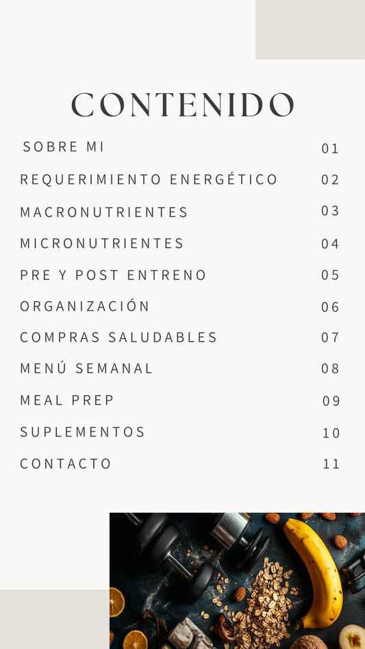Guía Nutrición Deportiva