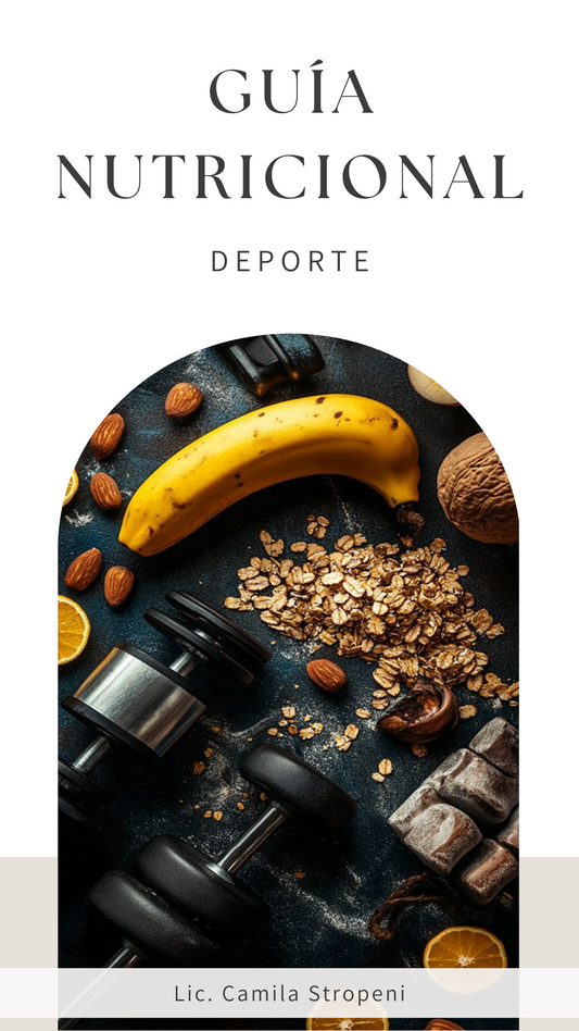 Guía de Nutrición Deportiva – Rendí más con una alimentación inteligente
