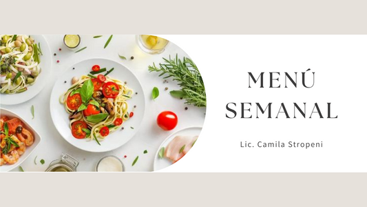 Menú semanal